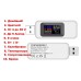 USB тестер KWS-MX18, цветной TFT дисплей, 4-30V, 0-5,1A, белый