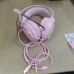 Наушники игровые розовые (гарнитура) для девочек с подарком