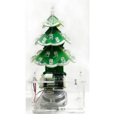 DIY набор компонентов для изготовления вращающейся 3D-елочки на акриловом основании и музыкой по Bluetooth DIY набор компонентов для изготовления вращающейся 3D-елочки на акриловом основании и музыкой по Bluetooth